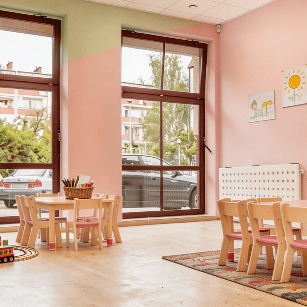 Sala zabaw w przedszkolu Accademia Dei Piccoli Warszawa